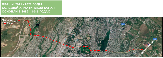 Большой Алматинский канал реконструируют 707406 - Kapital.kz 