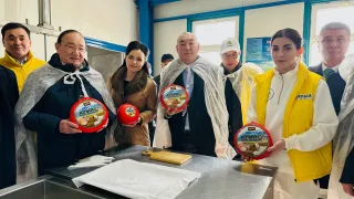 Капитал - В Атырау выпустили новый вид сыра «Ауыл төрге шықсын»