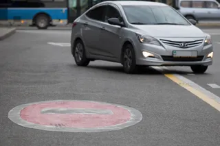 Капитал - На двух односторонних улицах в Алматы вводятся спецполосы