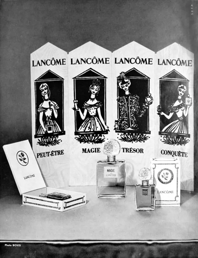 Реклама продукции&nbsp;Lancome