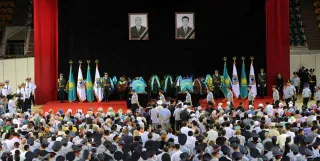 Капитал - В Алматы простились с погибшими полицейскими