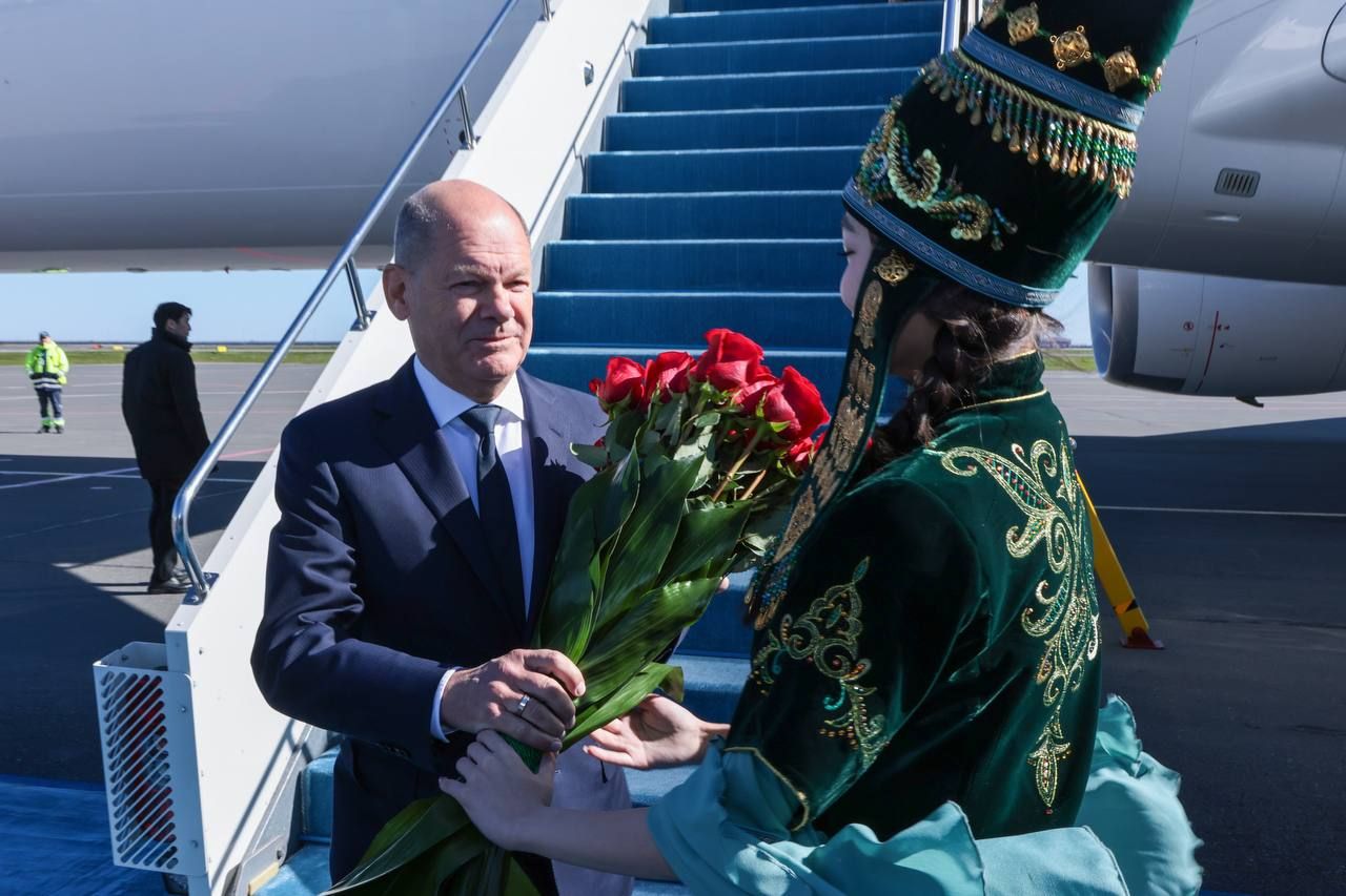 Федеральный канцлер Германии прибыл с официальным визитом в Астану  3354580 — Kapital.kz 
