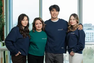 На фото команда HR AstraZeneca Казахстан