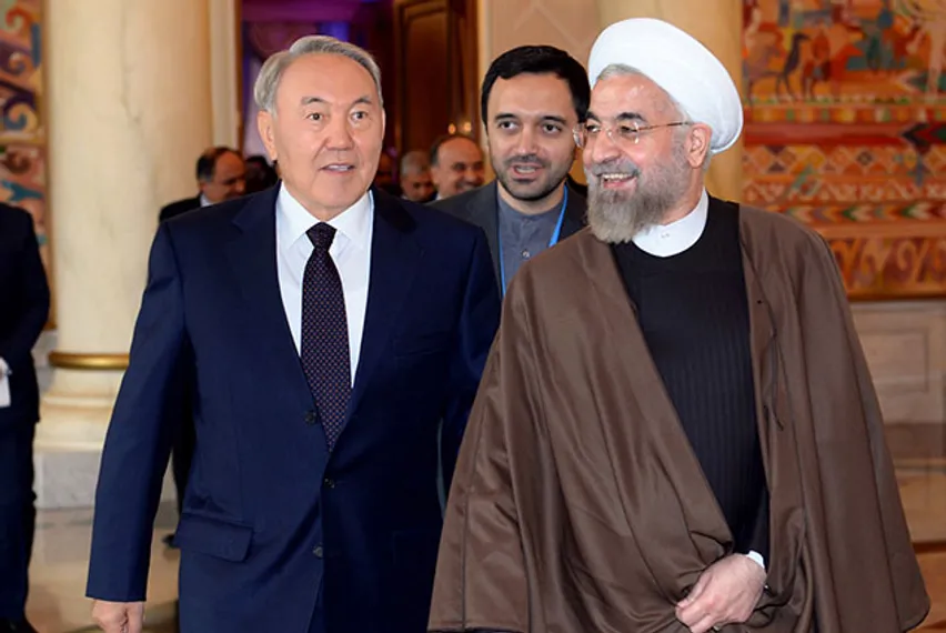 Капитал - Нурсултан Назарбаев провел переговоры с Хасаном Рухани