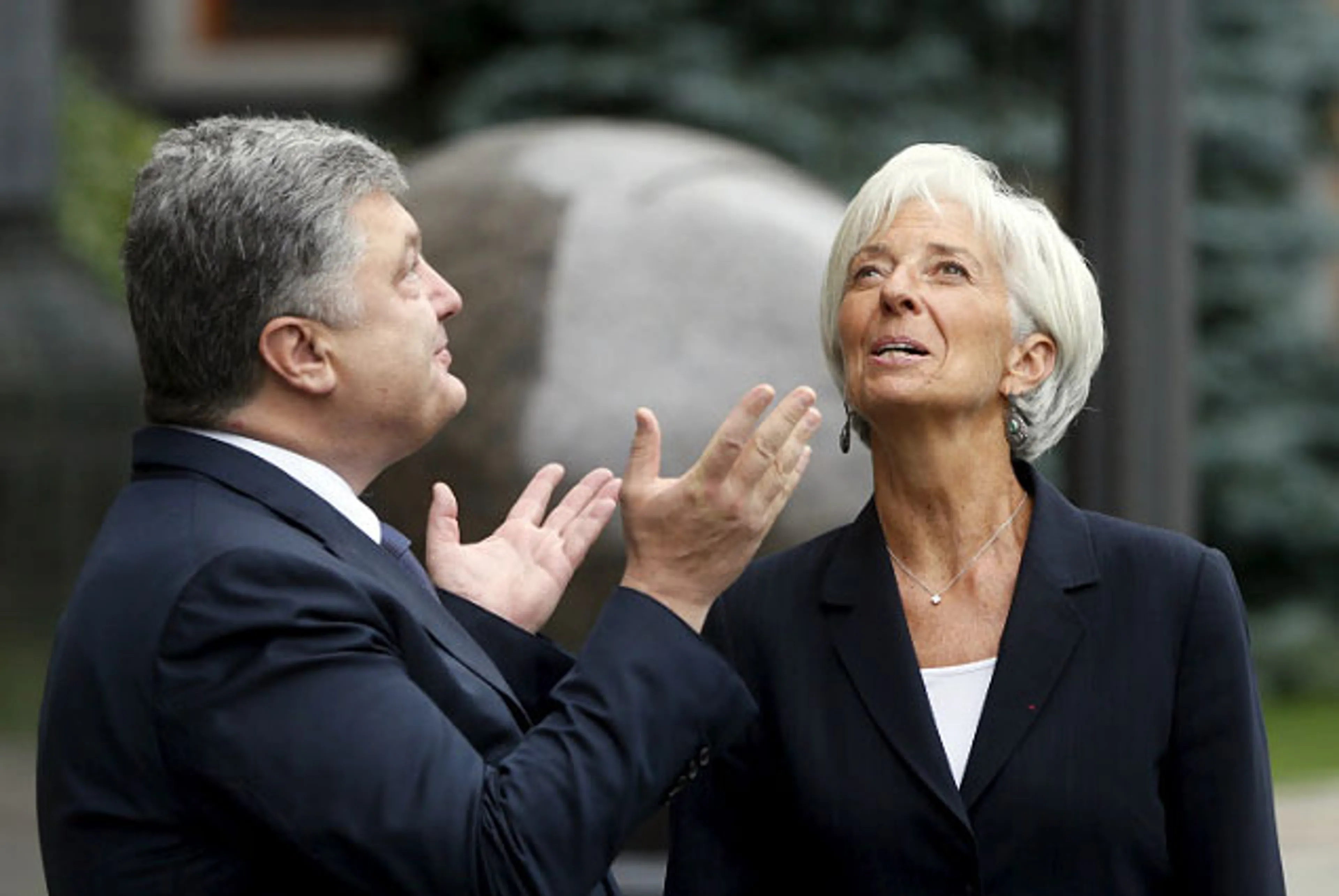 Капитал - МВФ обсудил с Петром Порошенко перезагрузку правительства