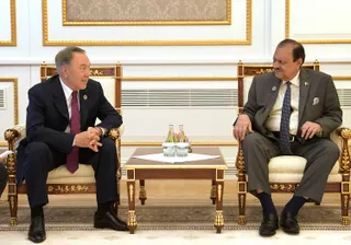 Капитал - Президент Казахстана встретился со своим пакистанским коллегой
