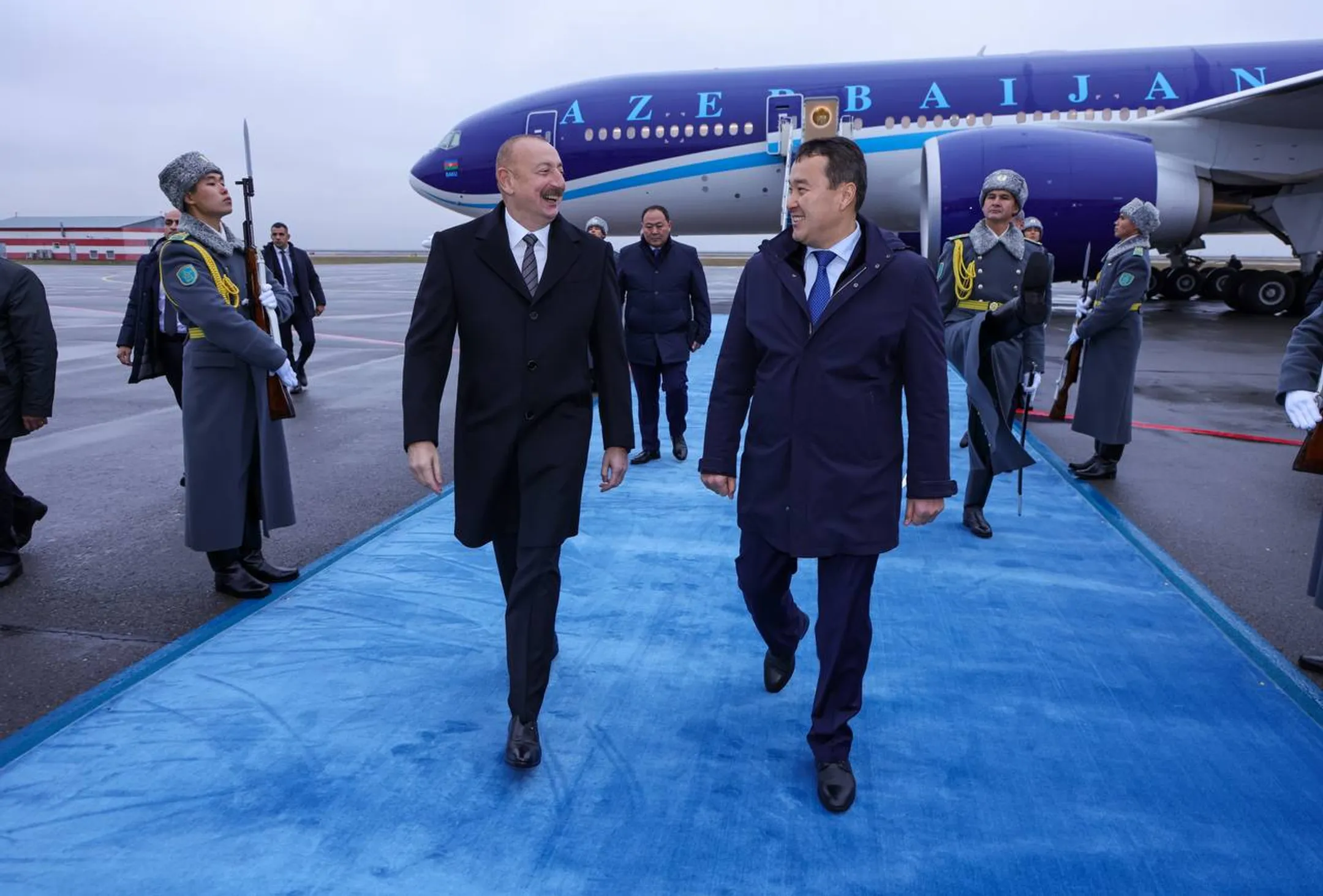 Президент Азербайджана прибыл в Астану - Image Kapital.kz