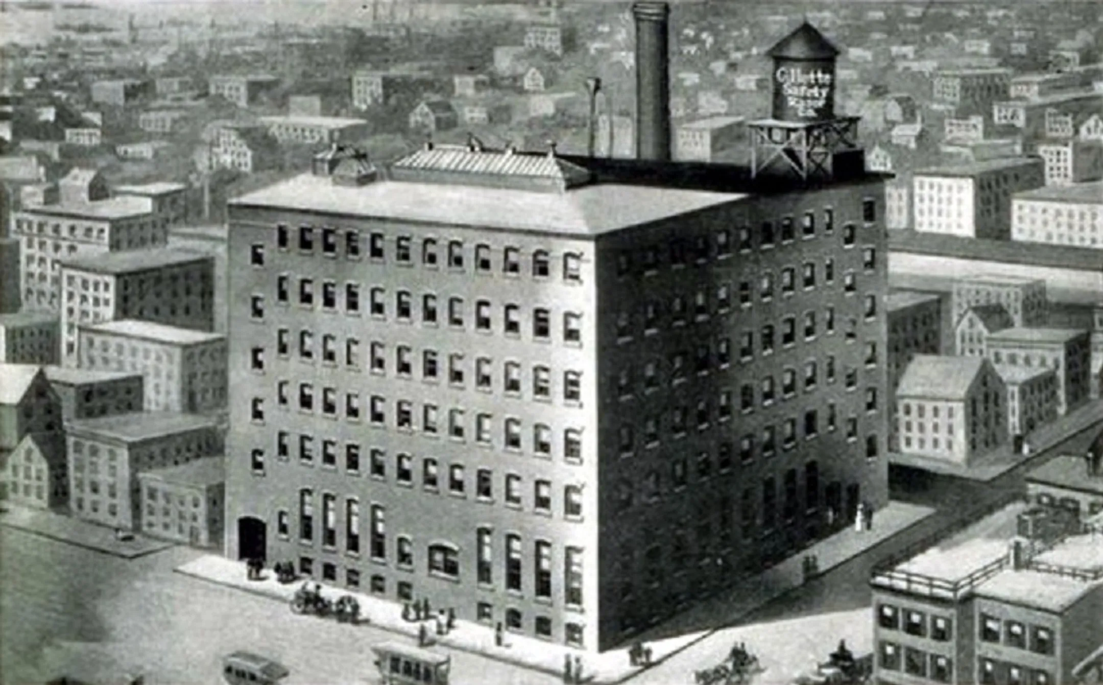 Первая фабрика Gillette