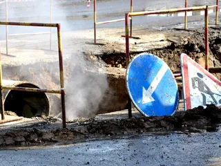 Капитал - В Алматы из-за аварии на теплосетях произошел выброс горячей воды