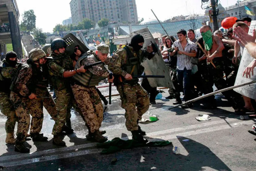 Капитал - На Майдане появились новые баррикады