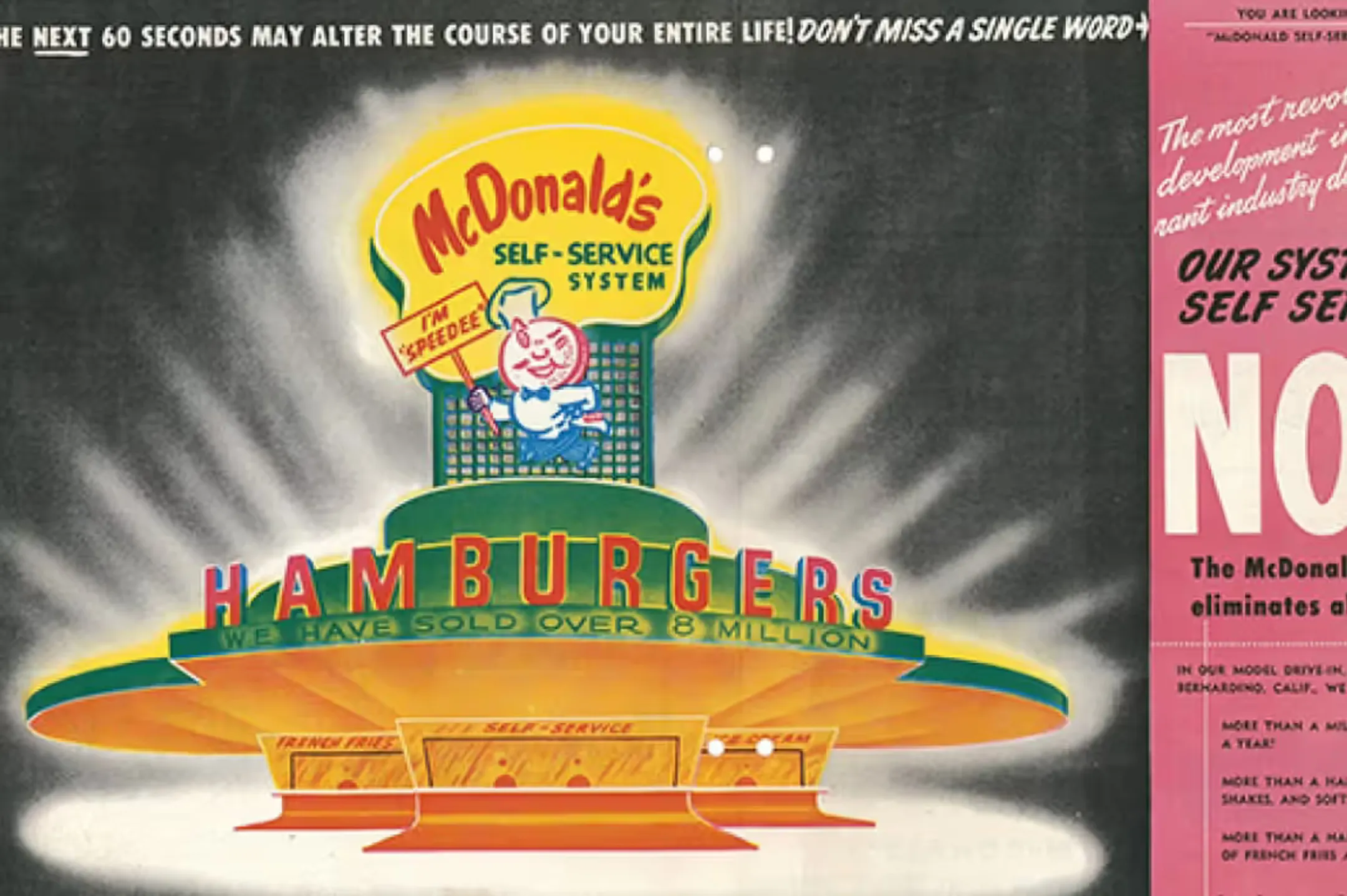 Франчайзинговая брошюра братьев Макдональд, примерно 1952 год. Фото: corporate.mcdonalds.com