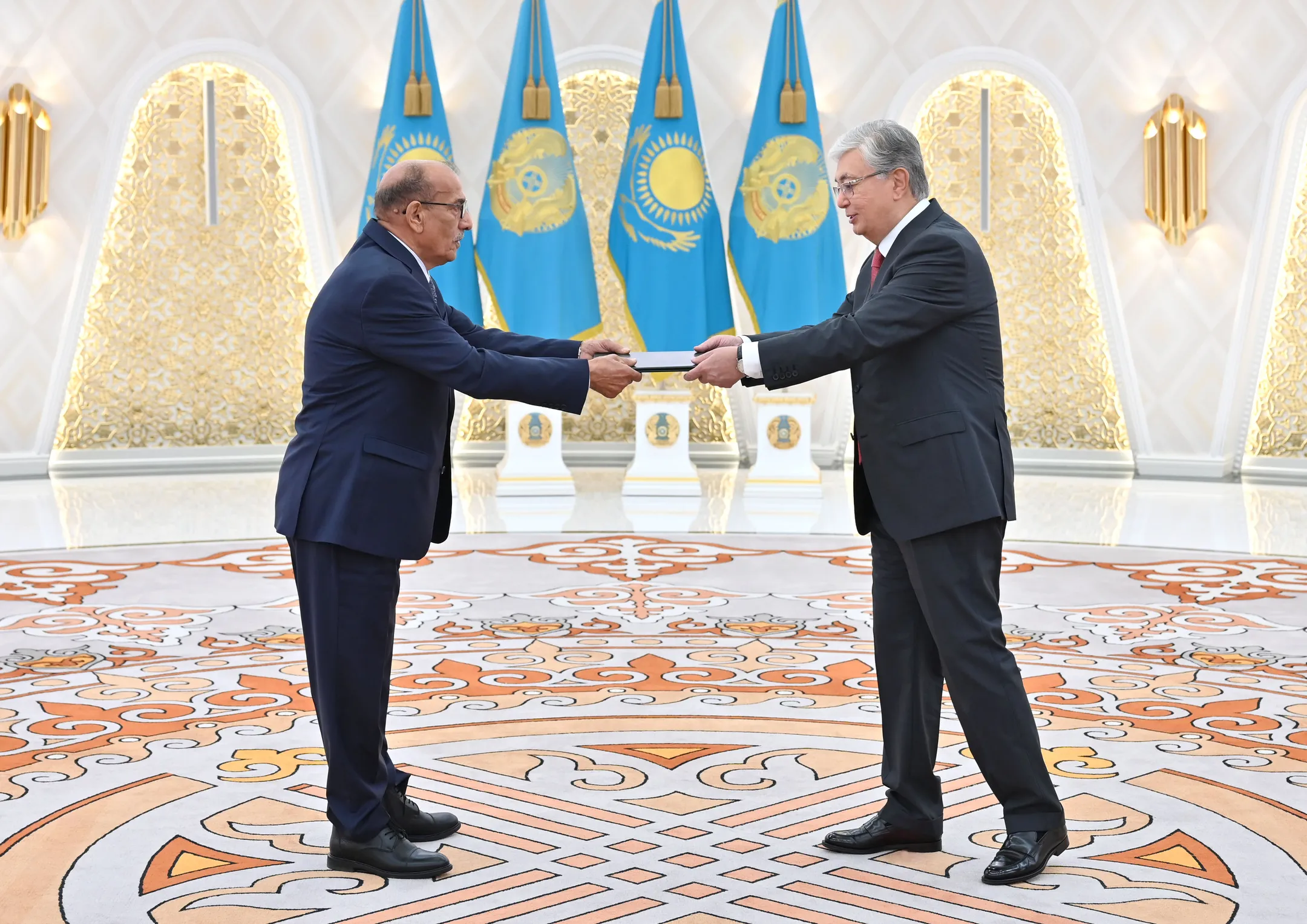 Президент принял верительные грамоты у послов пяти государств - Image Kapital.kz