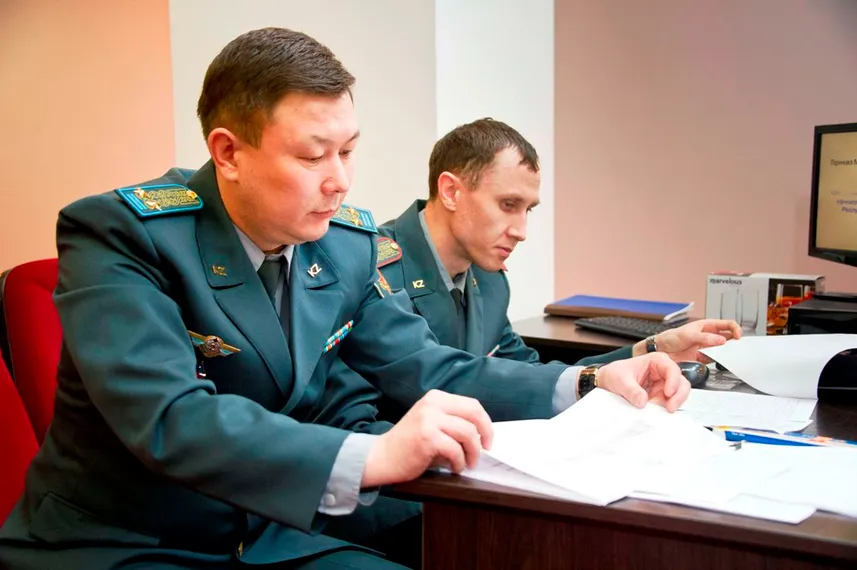 Капитал - Казахстанские офицеры проходят аттестацию