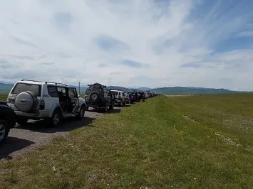 Казахстанцы много часов простояли на границе Казахстана с Кыргызстаном