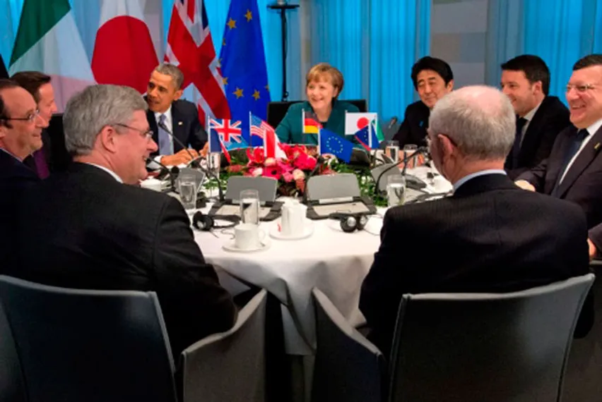 Капитал - Лидеры G7 решили пока не применять  санкции к России