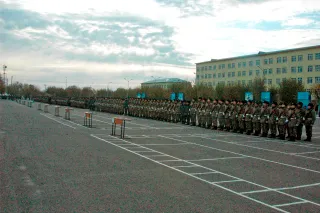 Капитал - Около 500 новобранцев официально вступили в ряды Вооруженных Сил РК
