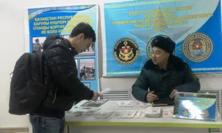 Капитал - В Алматы начался набор на воинскую службу по контракту