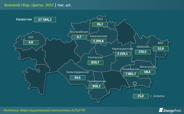 Цветы в Казахстане подорожали на 8% за год 2830615 - Kapital.kz 