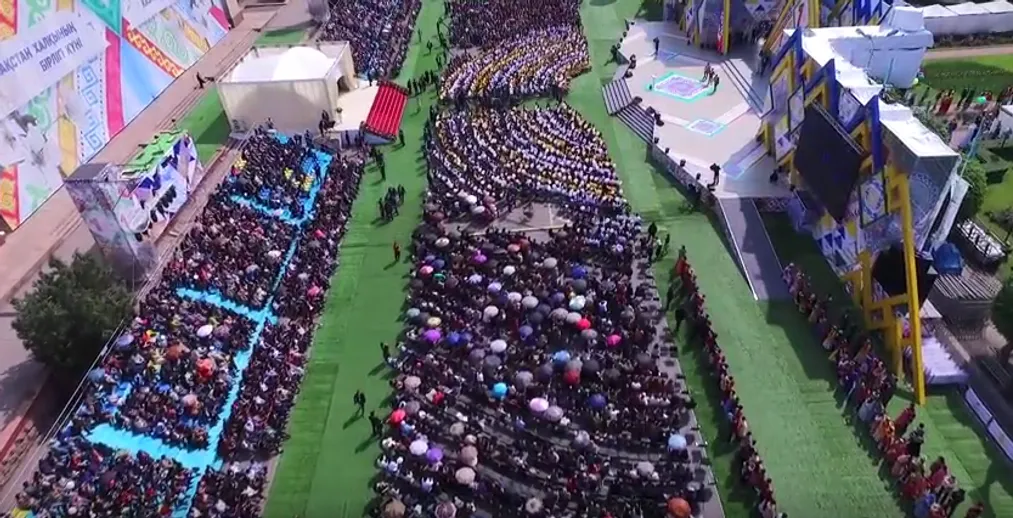 Капитал - Площадь «Астана» с высоты птичьего полета