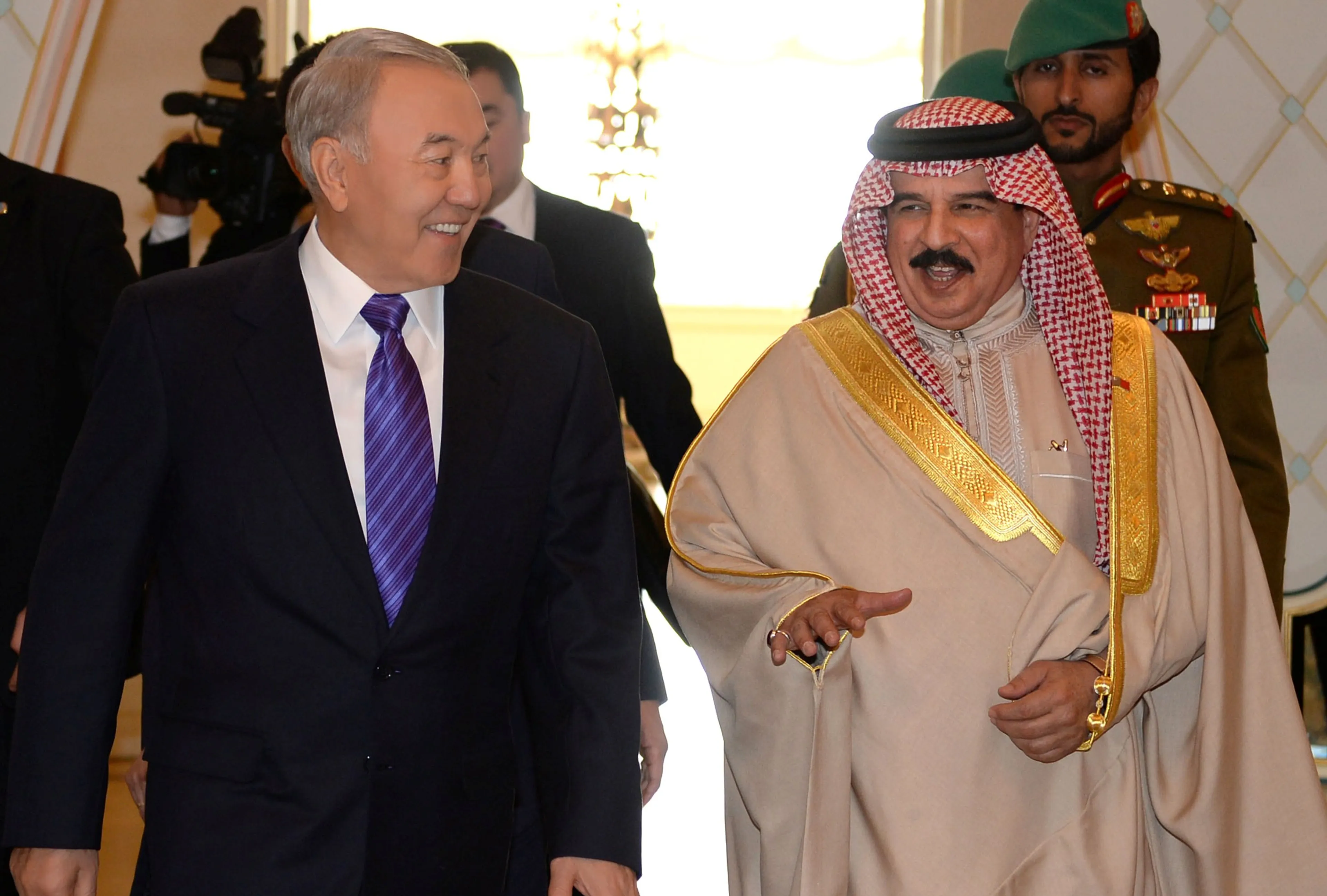 Капитал - Президент РК встретился с королем Бахрейна