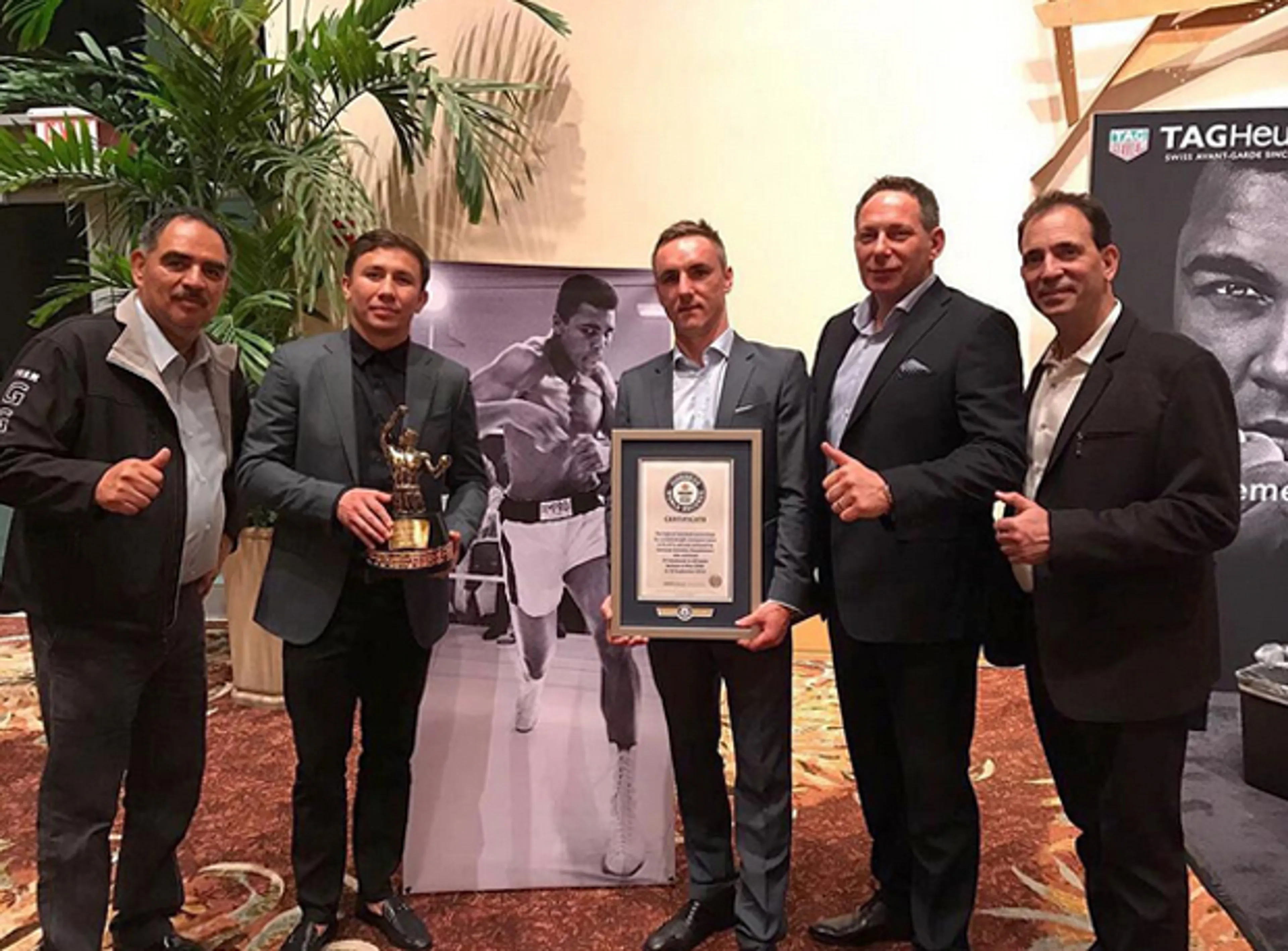 Капитал - Геннадий Головкин вошел в Книгу рекордов Гиннесса