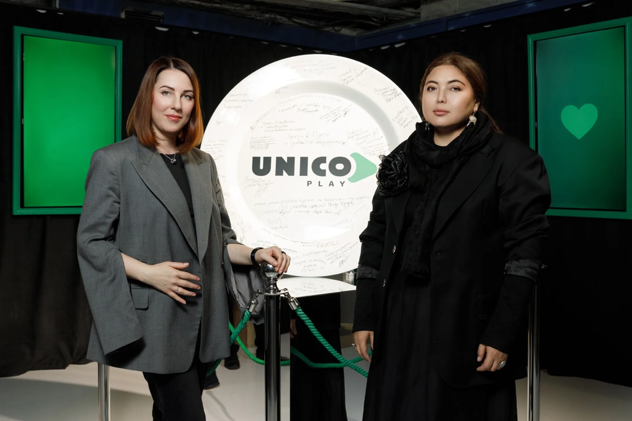 Ирина Сосновая, генеральный продюсер UNICO STUDIO и Анара Жунусова, СО-СЕО UNI-Q, фото пресс-служба UNI-Q
