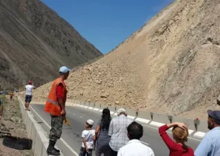 Капитал - В Боомском ущелье сошел оползень