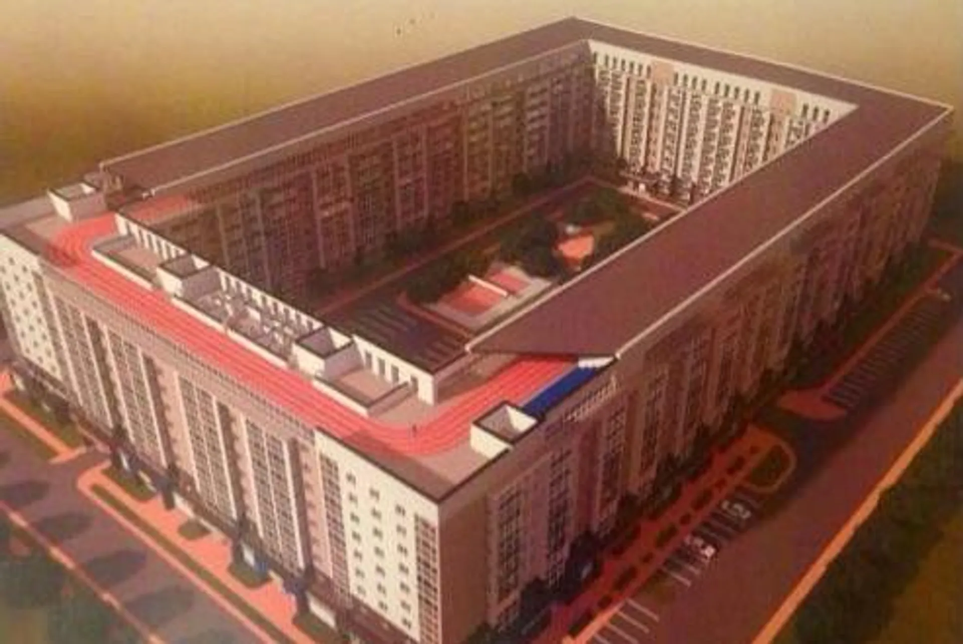 Капитал - В Астане на крыше дома появится беговая дорожка