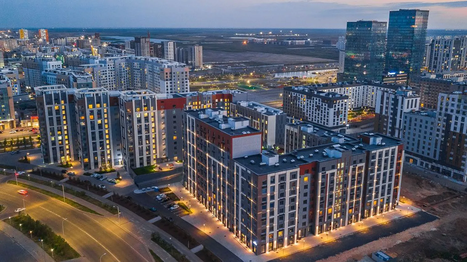 В столице сдали жилой квартал возле Хан Шатыра - фото kapital.kz