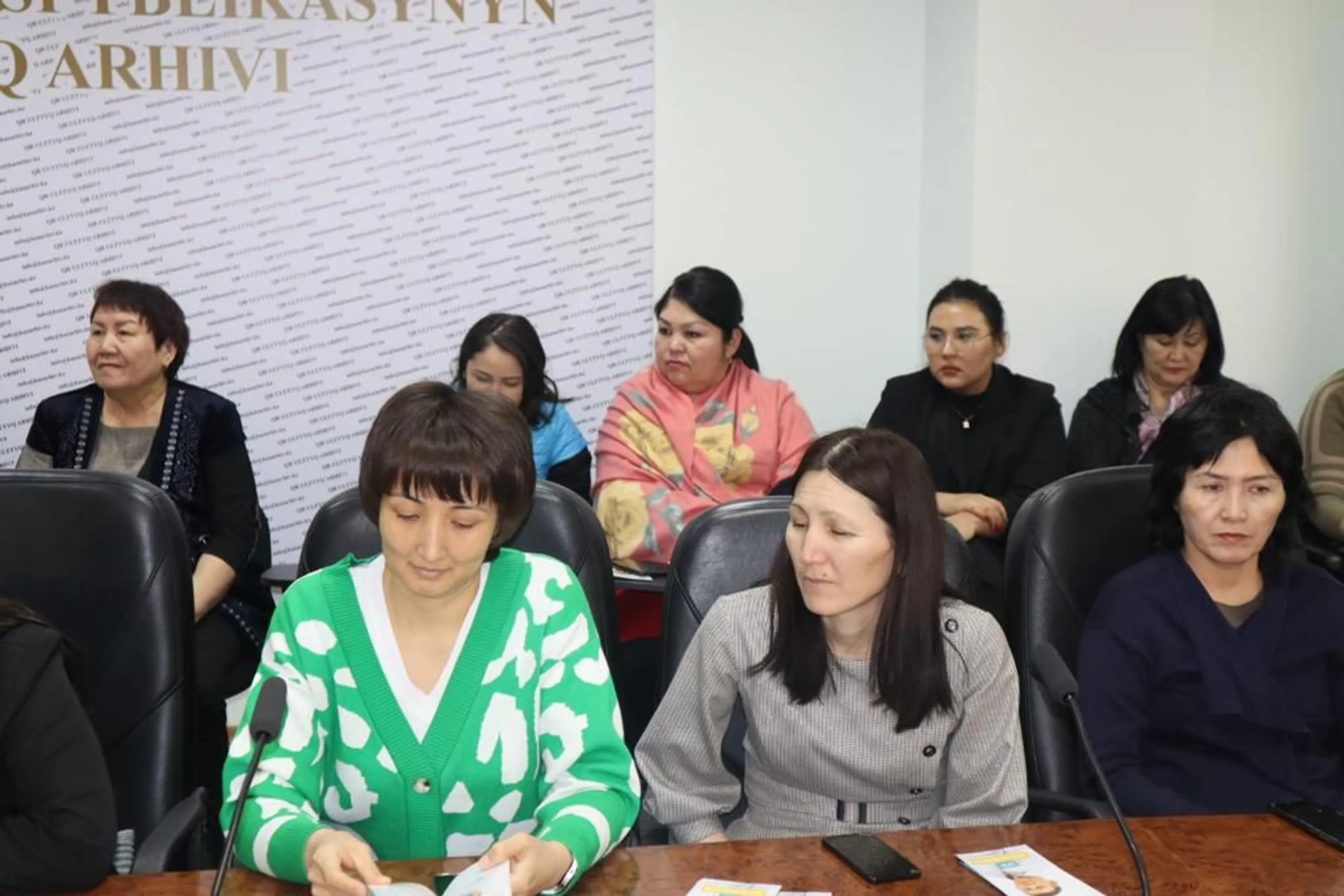 Капитал - Сотрудникам Национального архива презентовали предвыборную программу партии  «AMANAT»