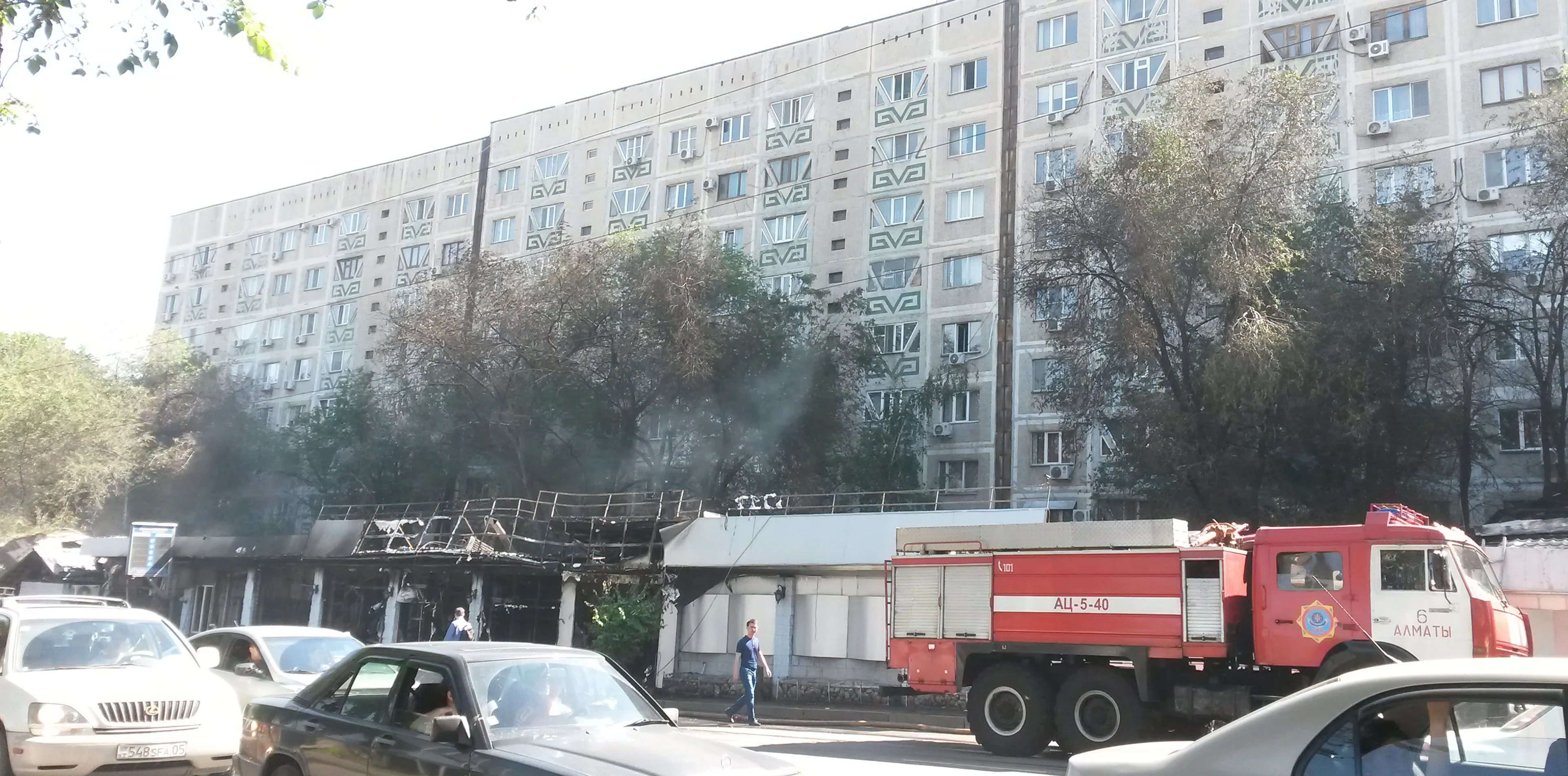 Капитал - В Алматы сгорел ночной клуб