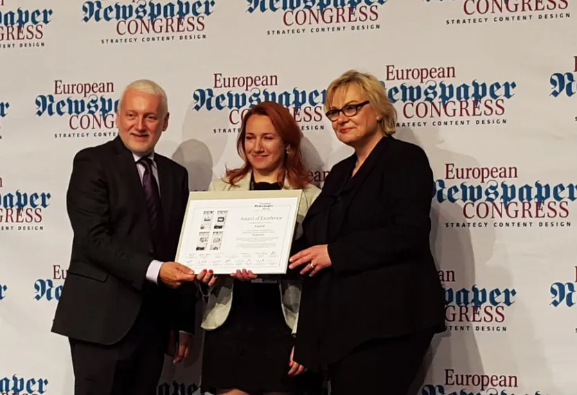 Капитал - Капитал.kz получил газетный Оскар