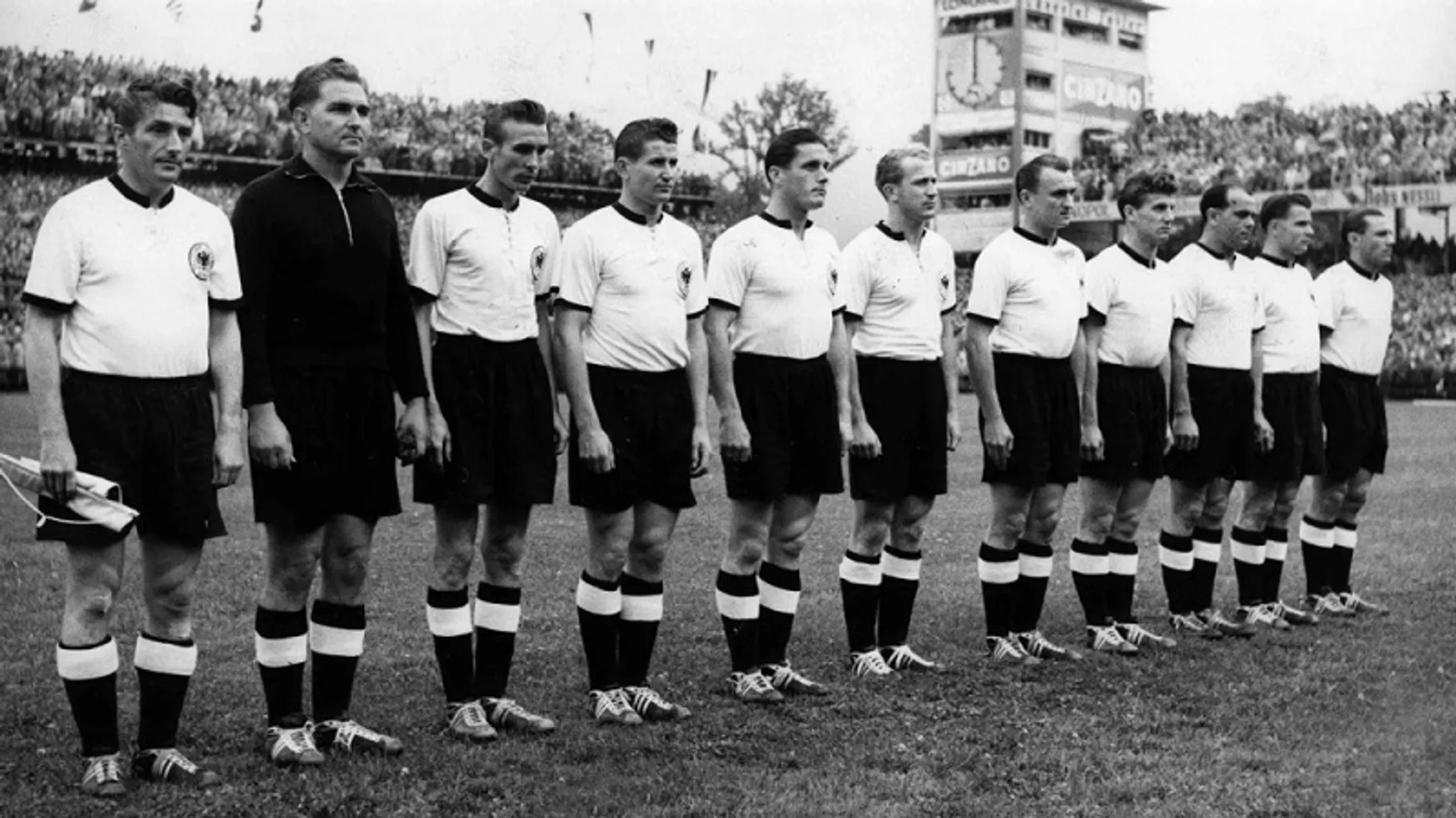 Сборная Германии в обуви Adidas на Олимпийских играх - 1960
