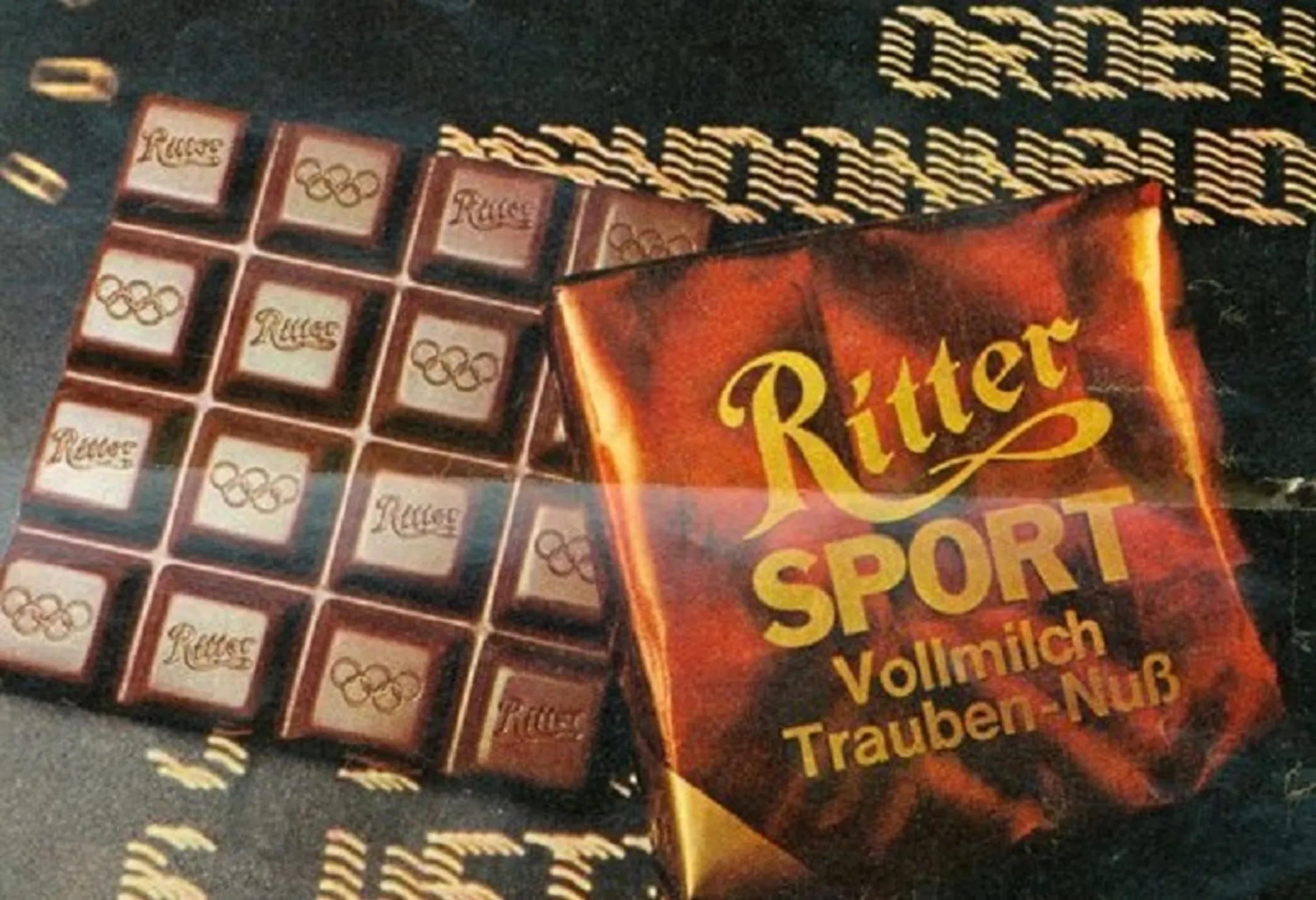 Первые плитки Ritter Sport