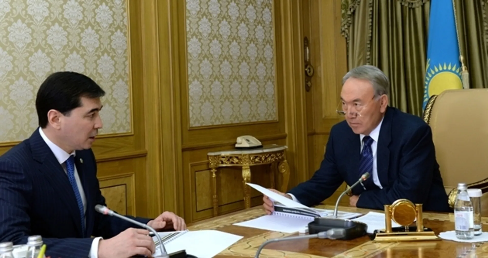 Капитал - Назарбаев заслушал отчет Мурата Оспанова