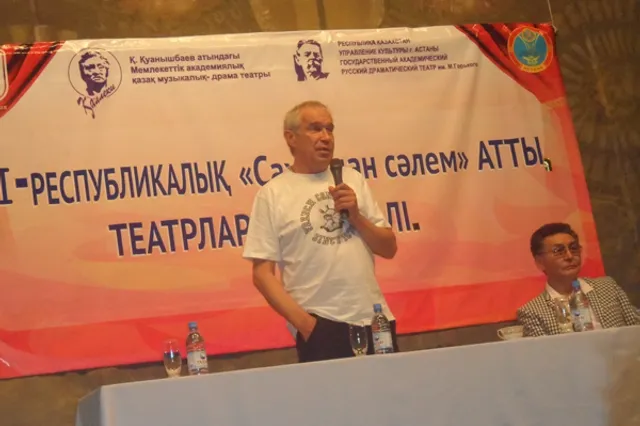 Современник провел мастер-класс для молодых актеров Астаны