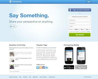 Капитал - Вопросник Formspring закроют