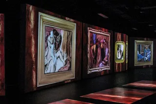 Капитал - В Алматы проходит мультисенсорная выставка