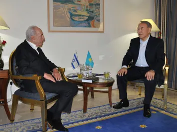 Назарбаев встретился с президентом Израиля