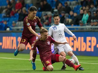 Капитал - «Актобе» в перенесенном матче одолел «Астану»