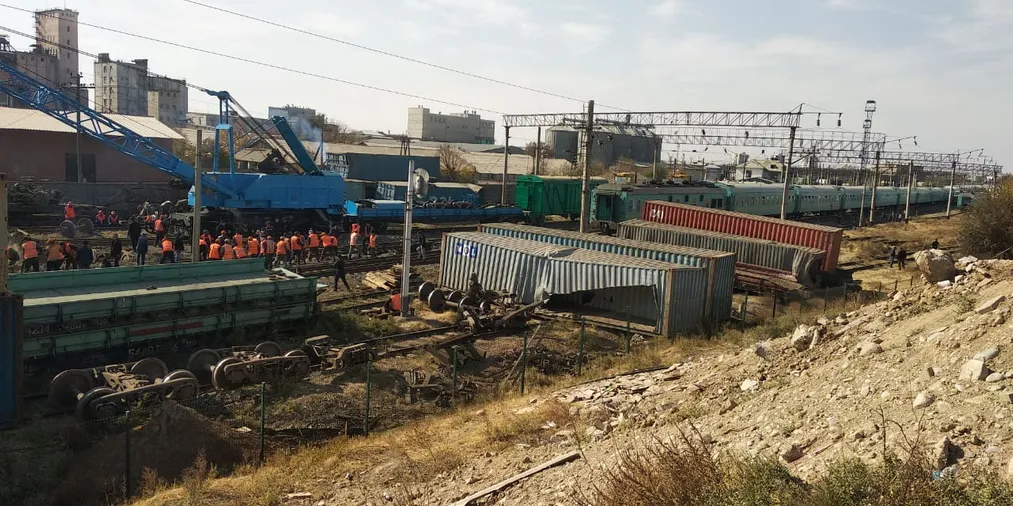 Капитал - В Шымкенте восстановлено движение поездов