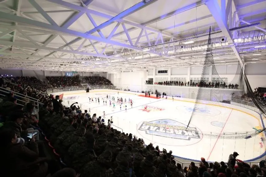 Капитал - В Актобе открыли Ледовый дворец