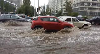 Капитал - Проблема потопов на дорогах Астаны решится в течение 3 лет