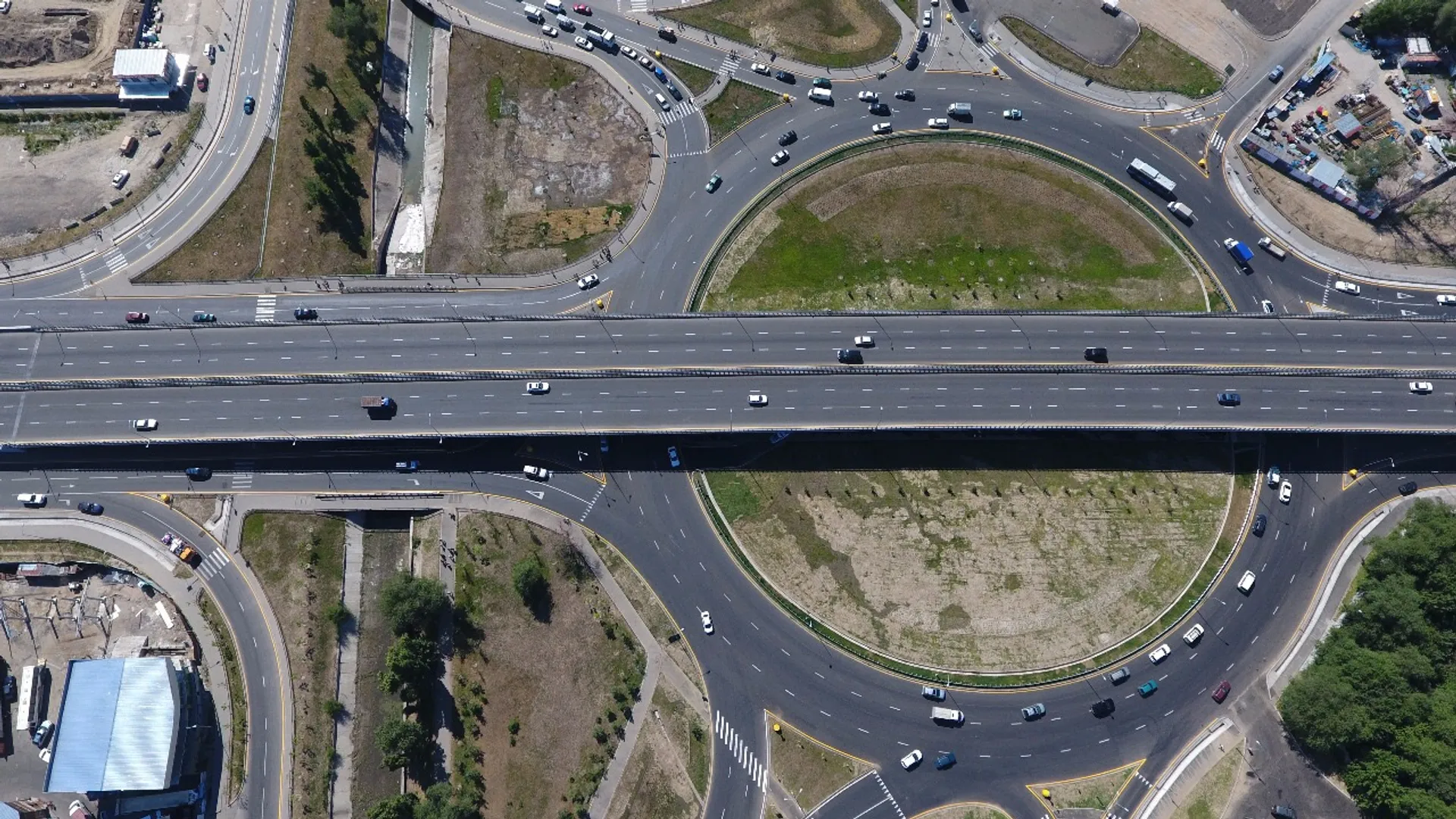 Капитал - В Алматы открыто движение на новой развязке