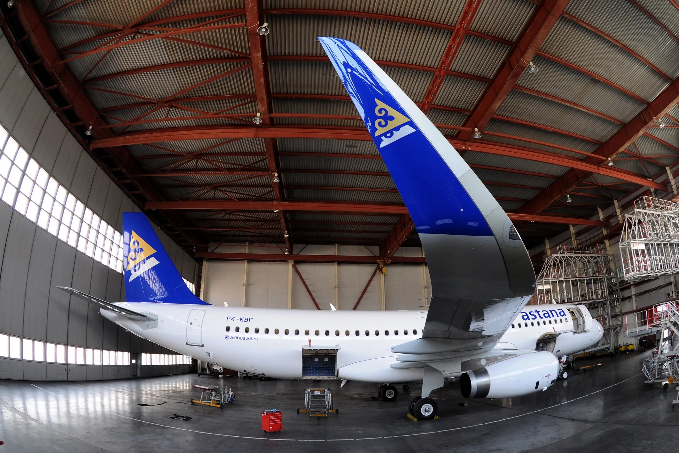 Флот Эйр Астаны пополнился новым Airbus A320 - Image Kapital.kz
