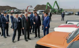 Капитал - Президент посетил СЭЗ «Сарыарка» и логистический центр