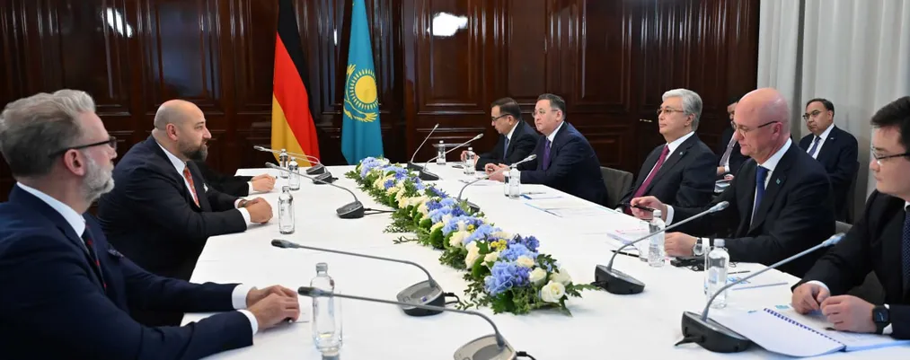 Капитал - Президент РК встретился в Германии с руководителями крупных компаний