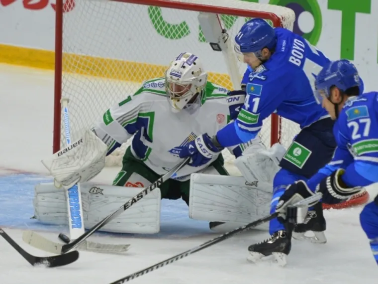 Капитал - «Барыс» начал чемпионат КХЛ 2014/2015 с тяжелейшей победы