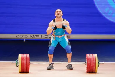 Казахстанский тяжелоатлет стал чемпионом мира