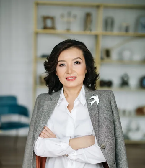 На фото: Агиис Конкабаева, CEO red_mad_robot central asia